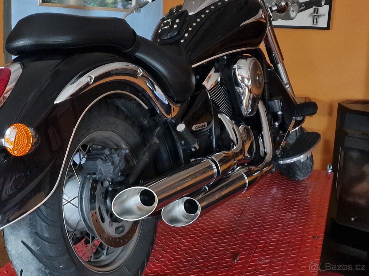 Kawasaki Nové Nerezové Laděné Výfuky Thundering Eagle