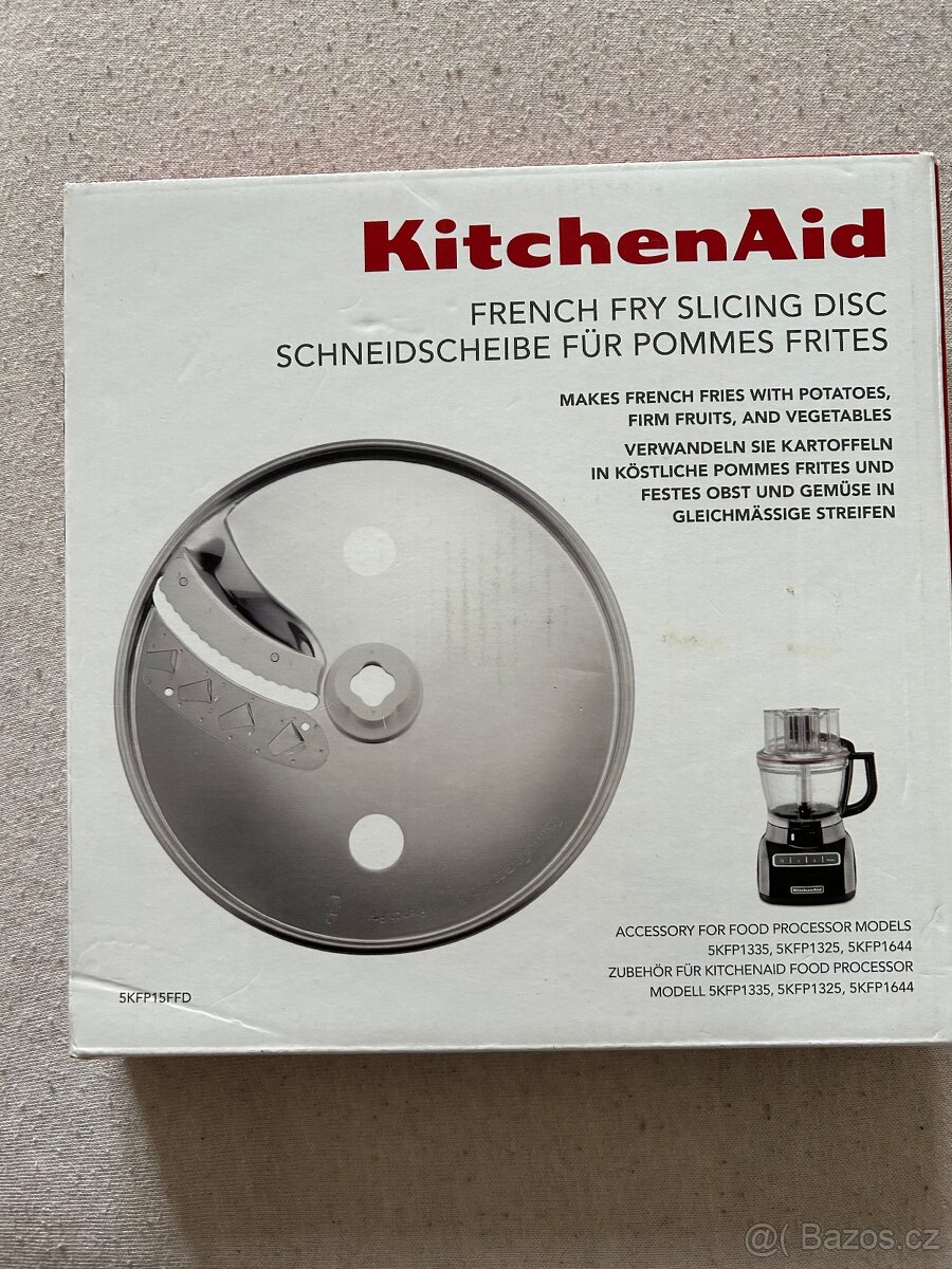KitchenAid disk na krájení hranolek k food procesoru