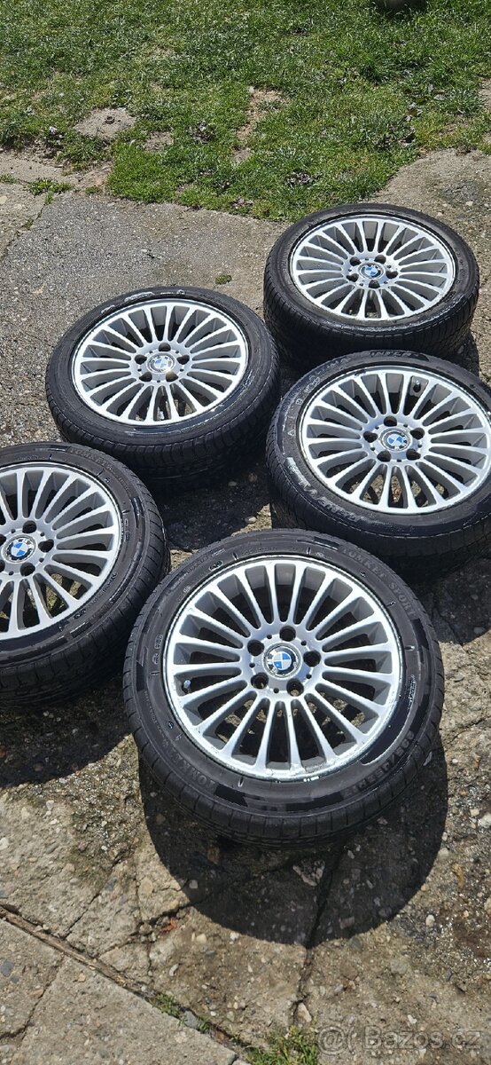 Alu kola r17 5x120, bmw Styling 73, 5 kusů