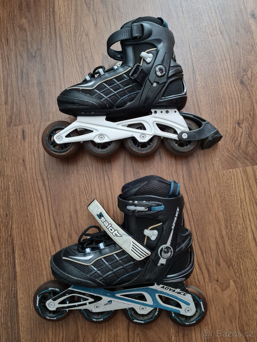 Inline brusle ZEALOT ADVANCE vel.38