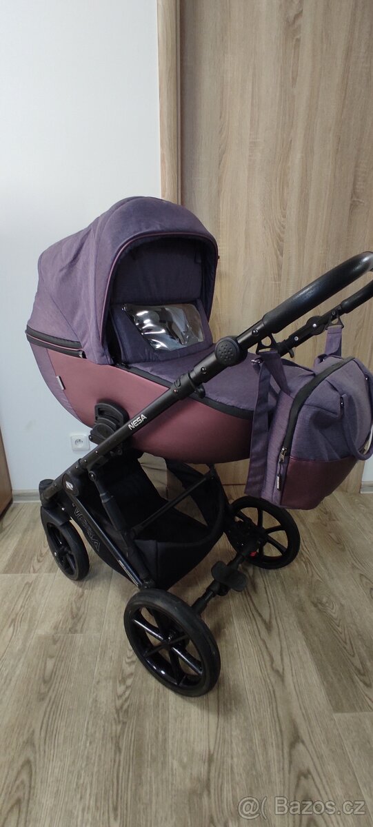 Prodám kočárek Riko nesa plum 3v1