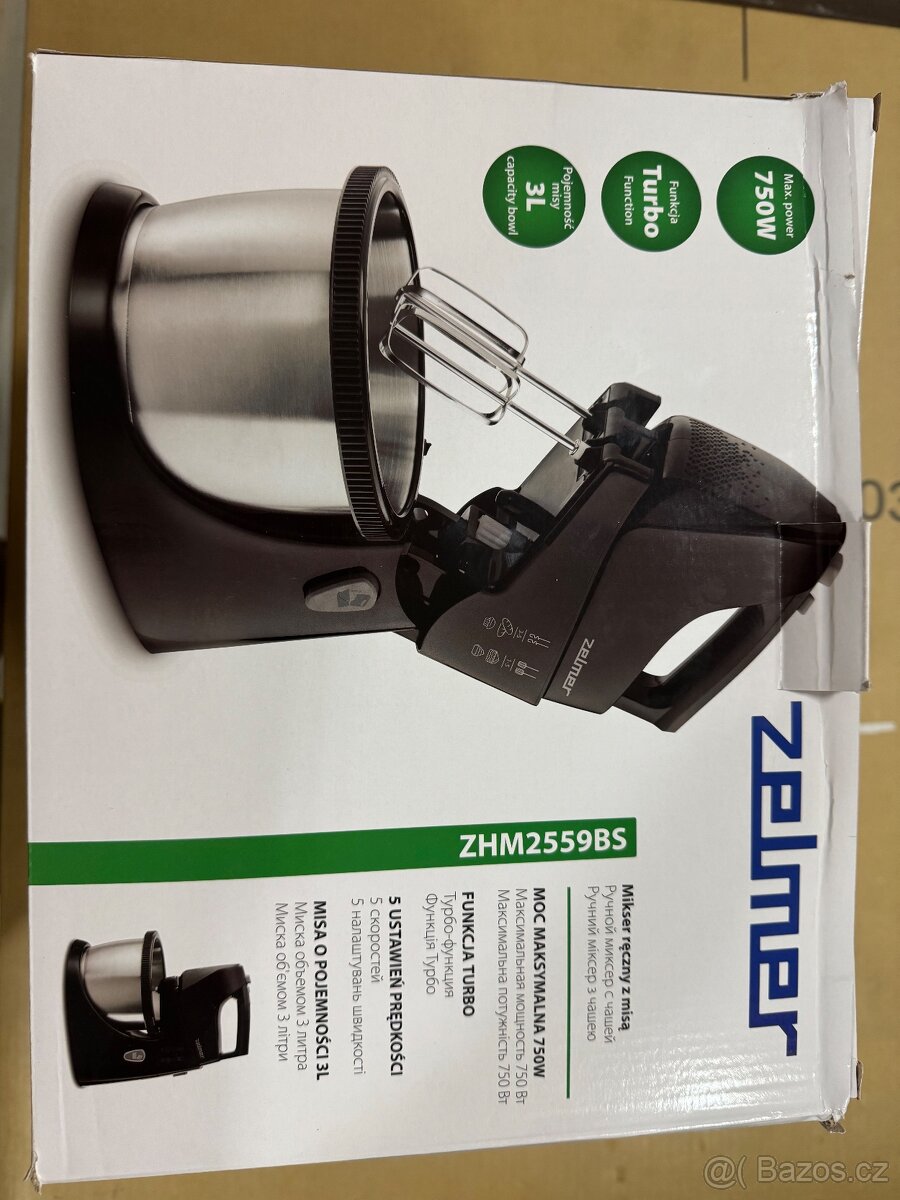 Ruční šlehač Zelmer ZHM2559BS