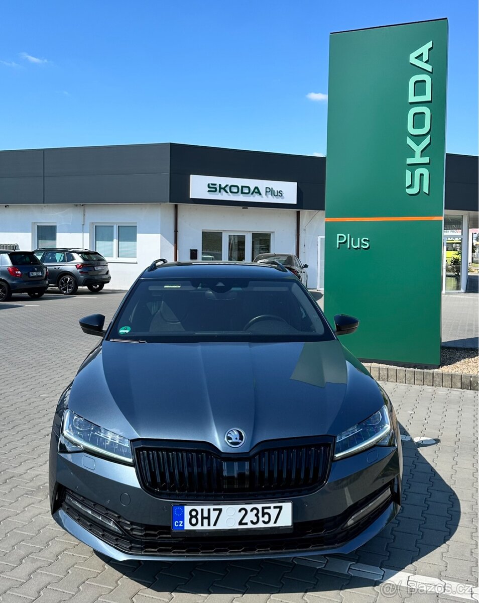 Škoda Superb 3 SPORTLINE 2.0 TDI 147 kw DSG 2021 TAŽNÉ