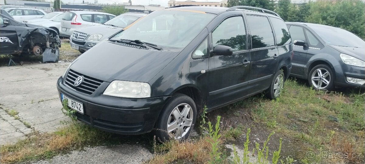 Vw sharan 1.9 85kW zcela pojízdné