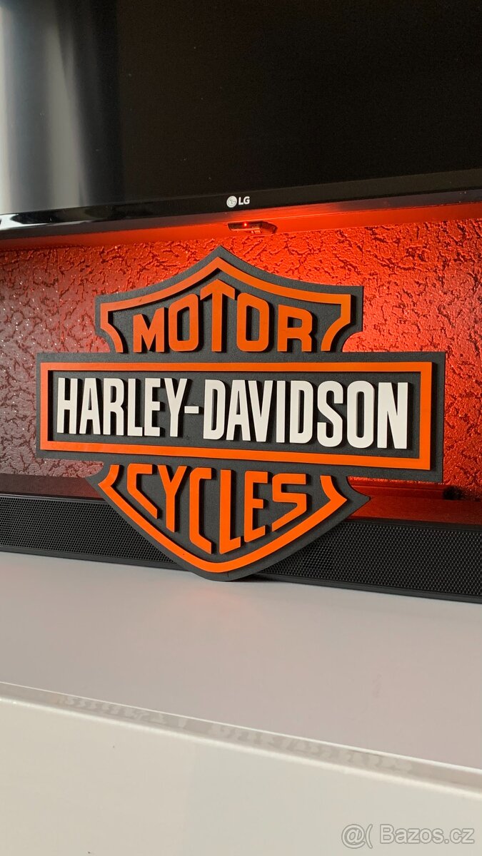 3D obraz Harley Davidson