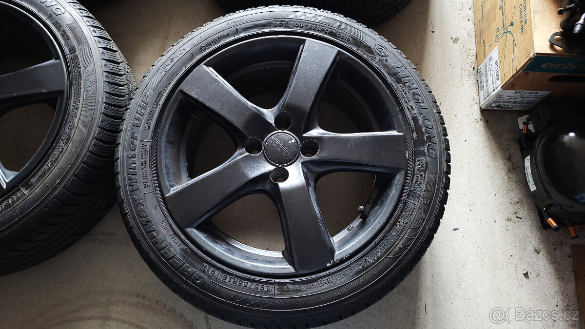99% zimní ALU kola 16" 4x100 Mini Cooper, Opel