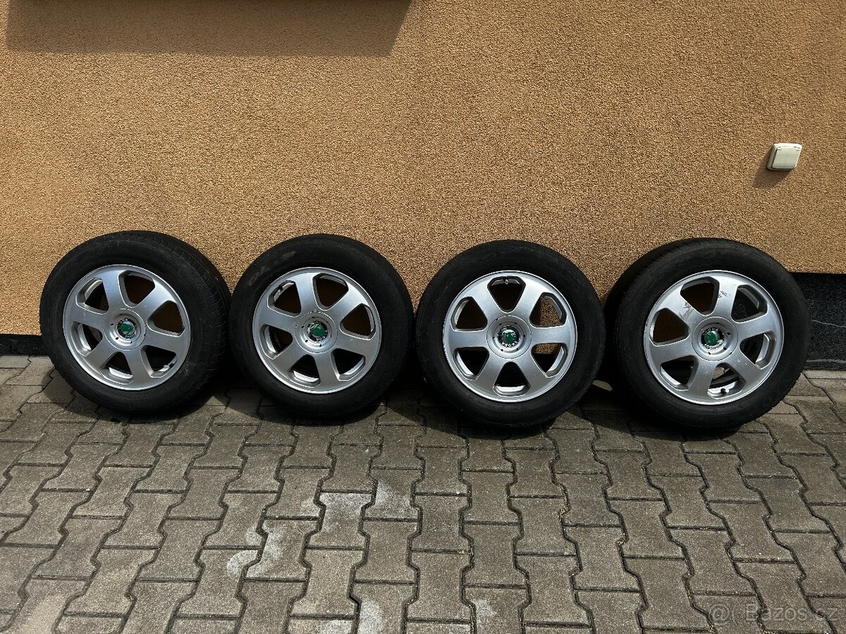 Sada ALU disků originál Škoda
