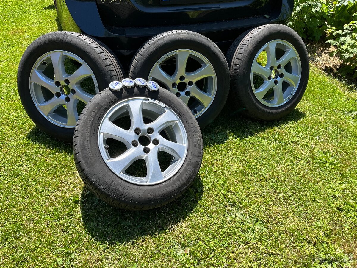 Volvo Alu 7Jx15x50 s letni ContiEcoContact 5 90%