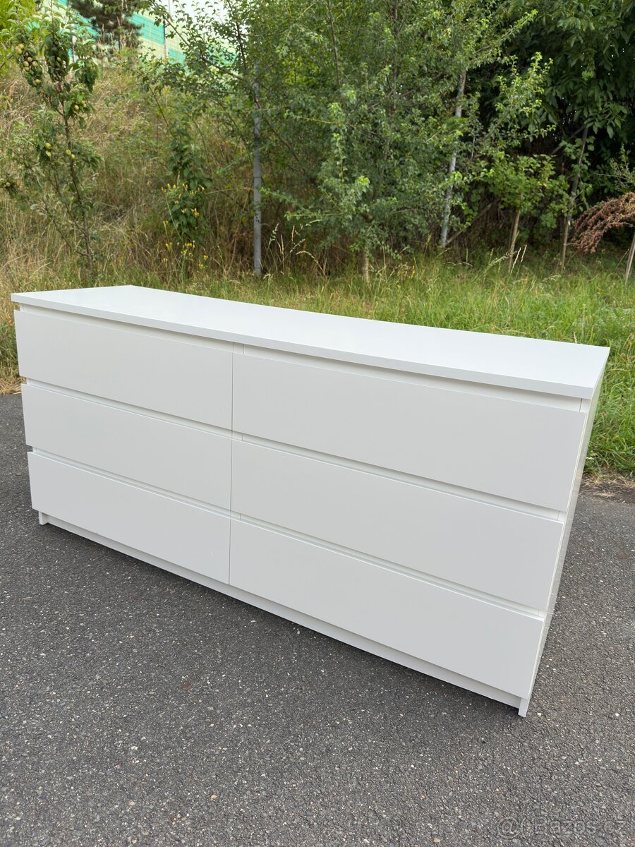 Komoda Ikea Malm 6 zásuvek