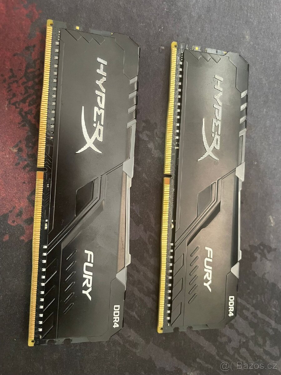 HyperX Fury 16GB (2×8GB) DDR4 2666MHz CL16