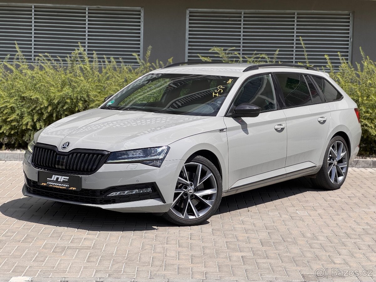 Škoda Superb 3 SPORTLINE 2.0TSI 200kW 4x4 DSG Virtual 50tkm