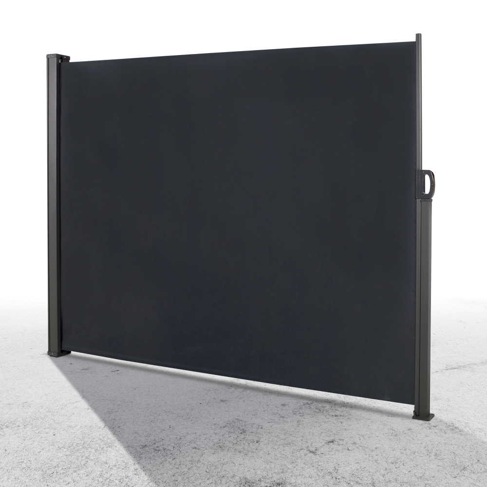 Boční markýza 300 x 160 cm tmavě šedá