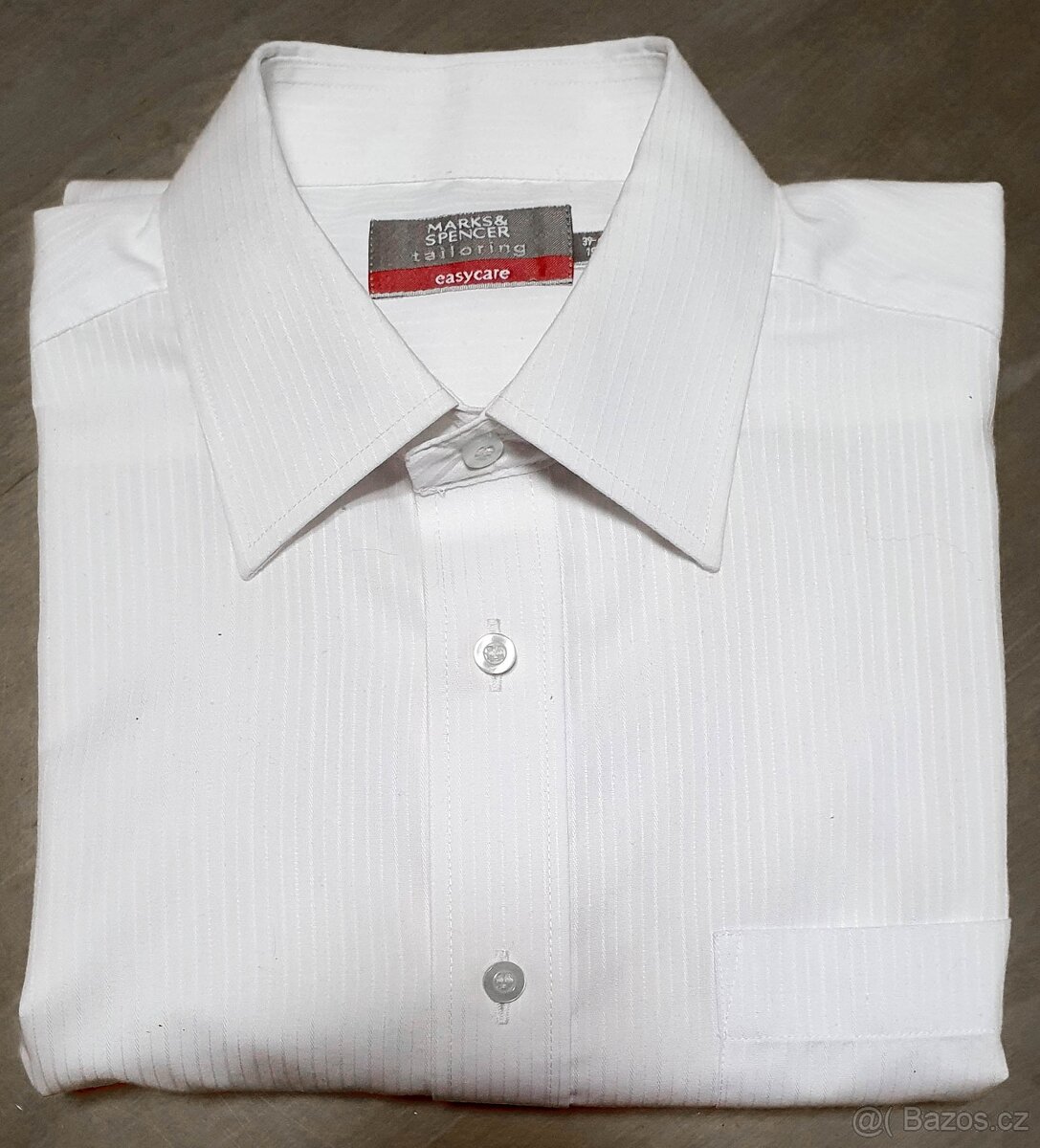pánská bílá košile Marks+Spencer