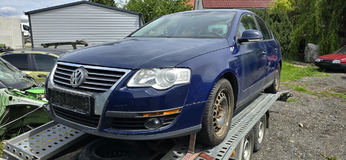 Vw passat b6 motor 1.9 tdi BLS díly