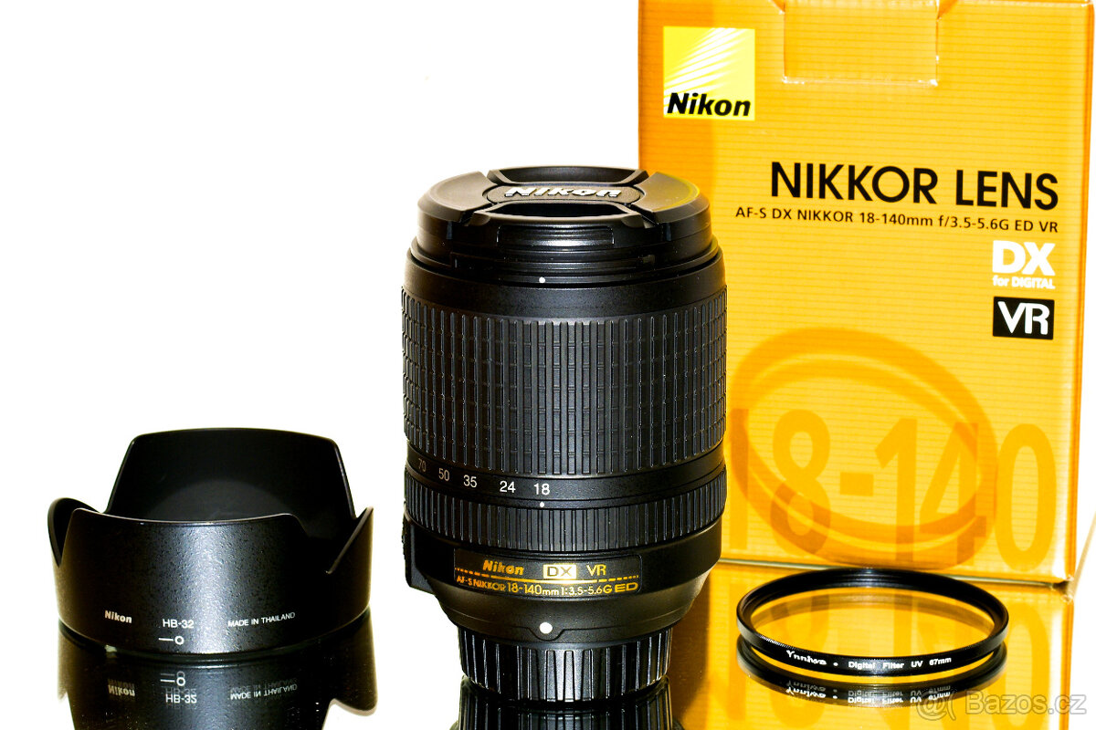 Nikon AF-S 18-140mm VR DX záruka 03/2026 TOP STAV