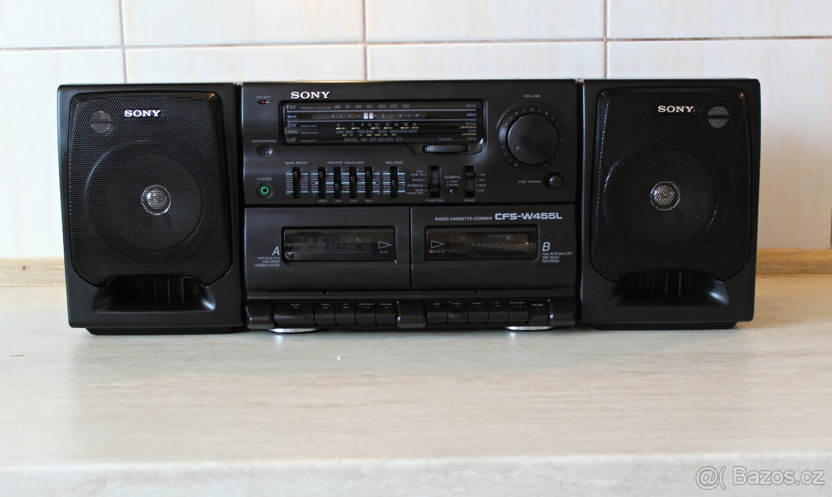 SONY CFS-W455 + Bluetooth modul