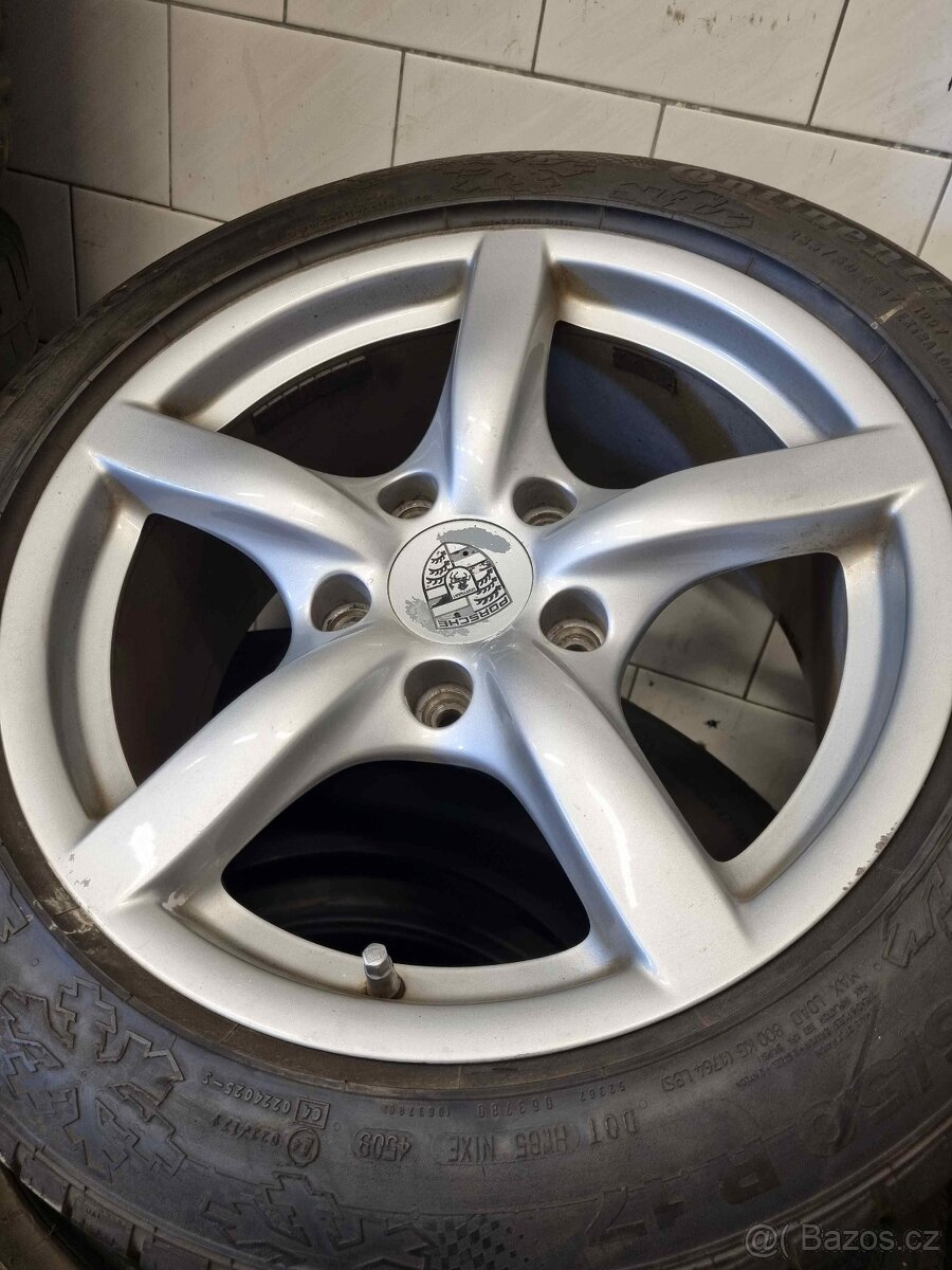 ORIG Posche sada zimních pneu s disky 205/50 R17 // 235/45