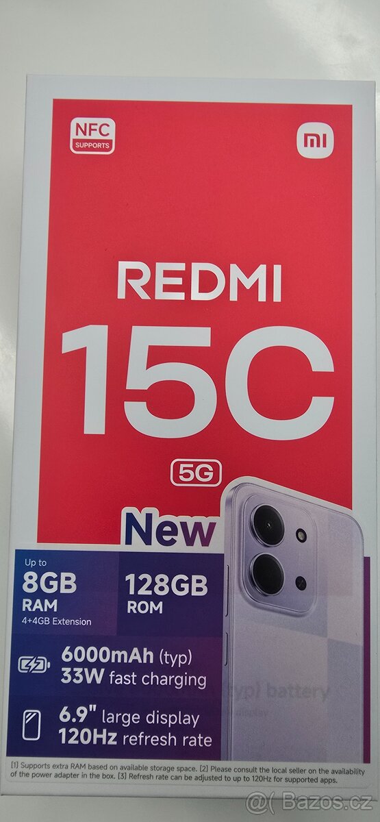 📱 Redmi 15C 5G – výkonný telefon za skvělou cenu