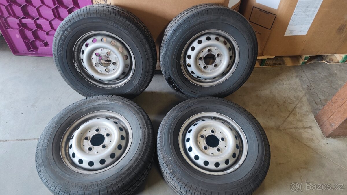 Disky 5x130 R15 letní sada pro VW LT / Mercedes Sprinter