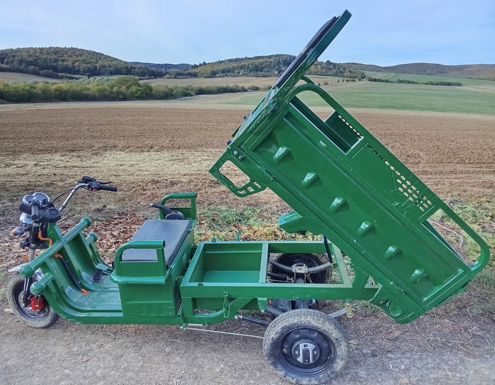Elektrická pracovní tříkolka Leramotors Cargo G1 1000W Rikša