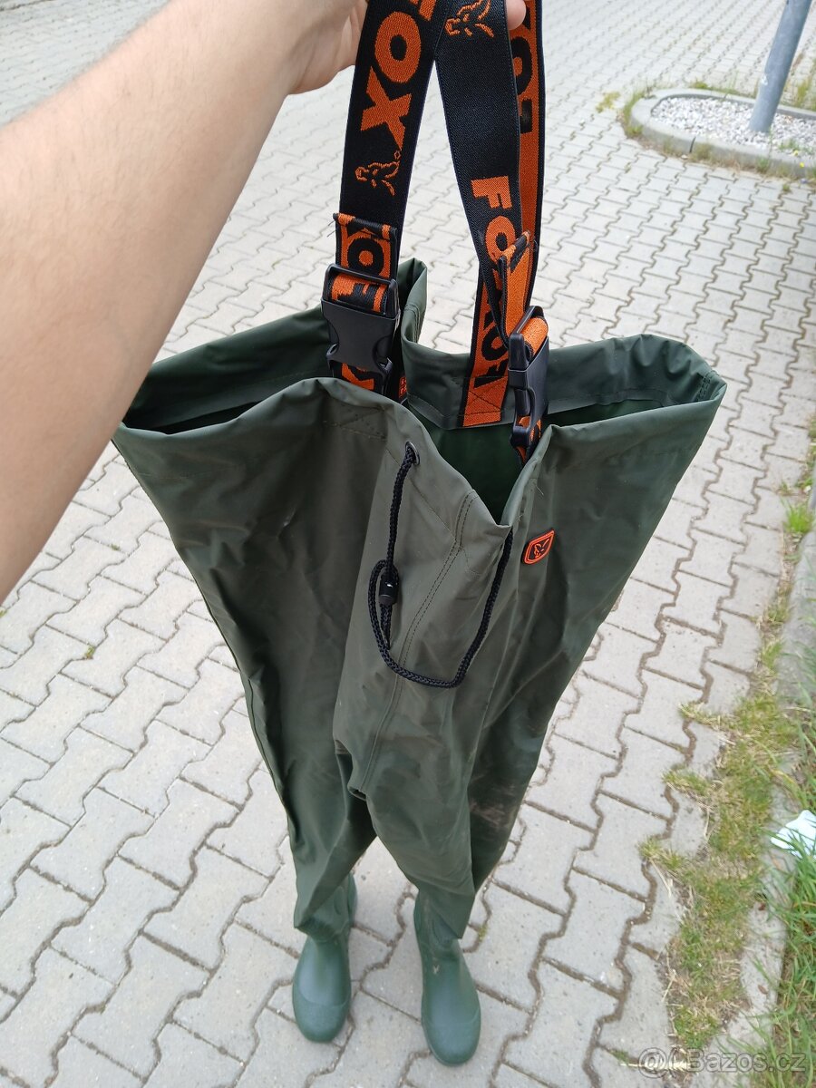 nové FOX Brodící kalhoty Chest Waders