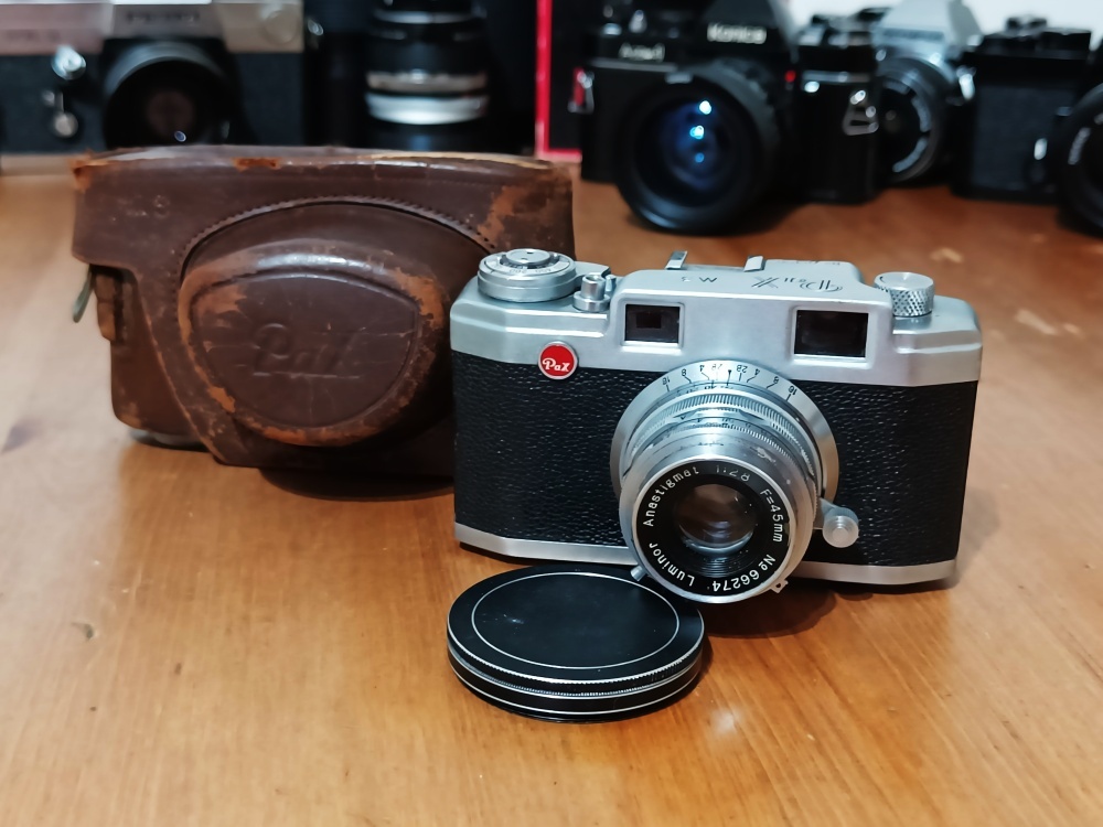 Dálkoměr PAX M3 (Luminor Anastigmat 2,8/45mm) - 1957