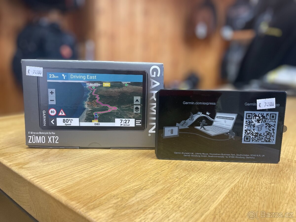 Moto navigace / navigace na motorku , příslušenství