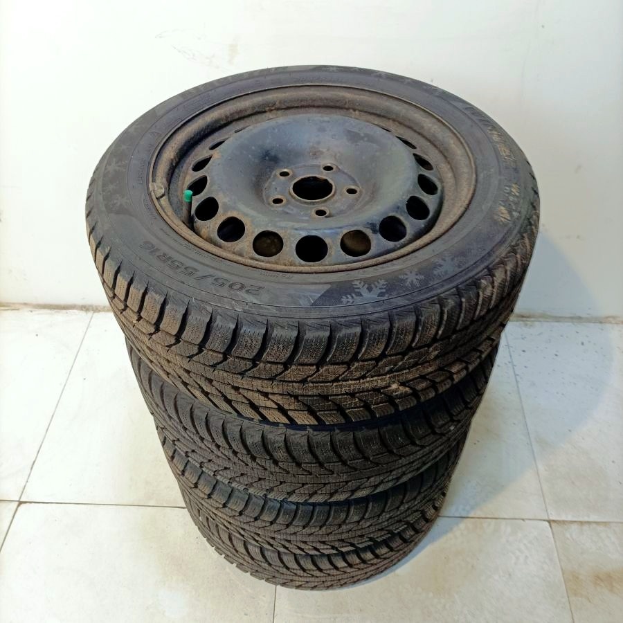 16" plechová kola – 5x112 – ŠKODA (VW, SEAT, AUDI)  Disky: 