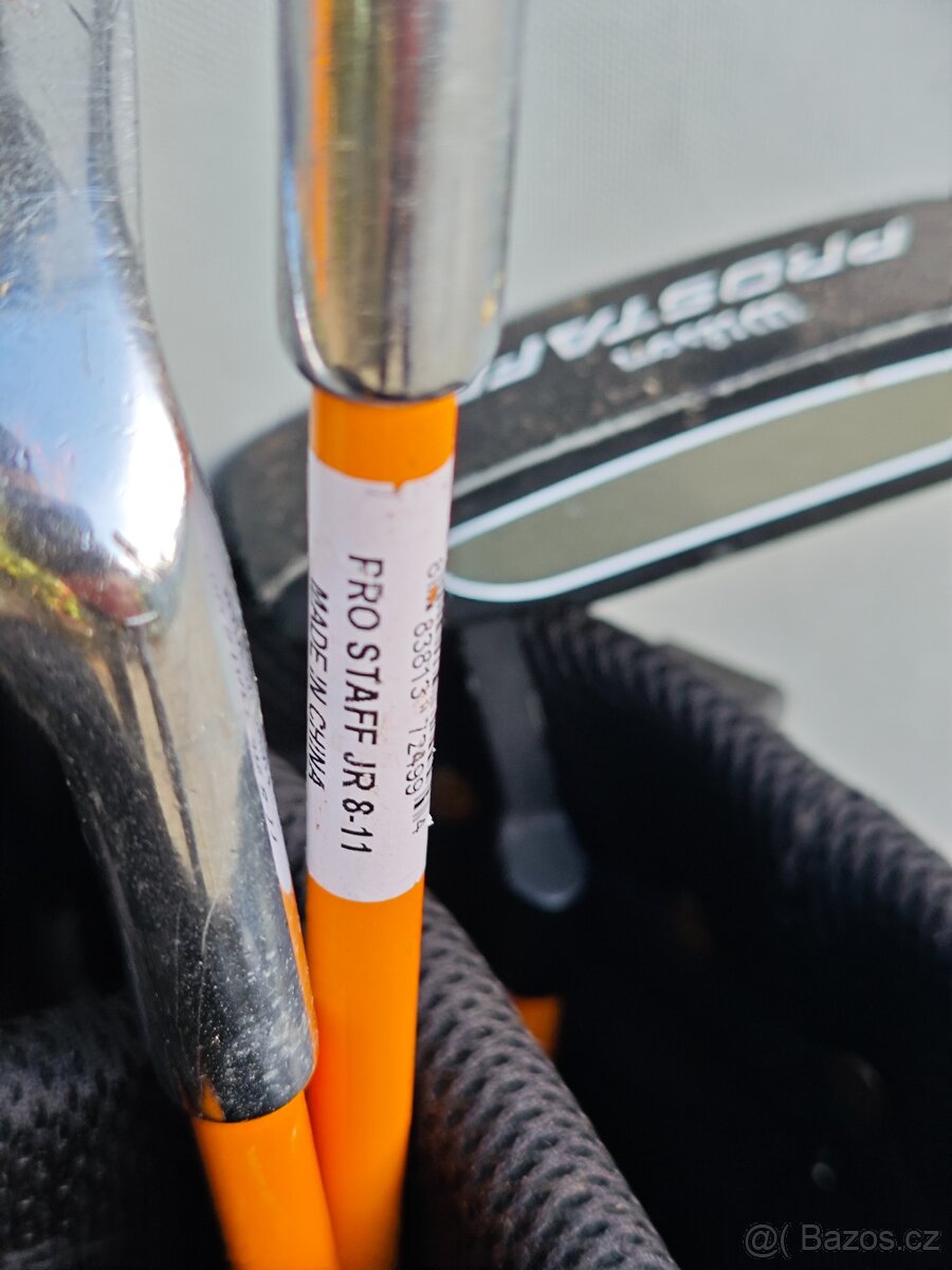 Dětské juniorské golfové hole set Wilson ProStaff