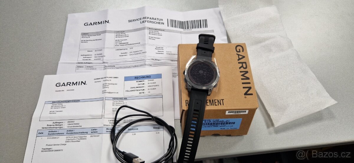 Garmin Fenix 7 sapphire solar titanium nové