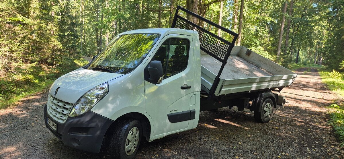 Renault Master 2.3 107kw rok 2011 tristranej sklapec