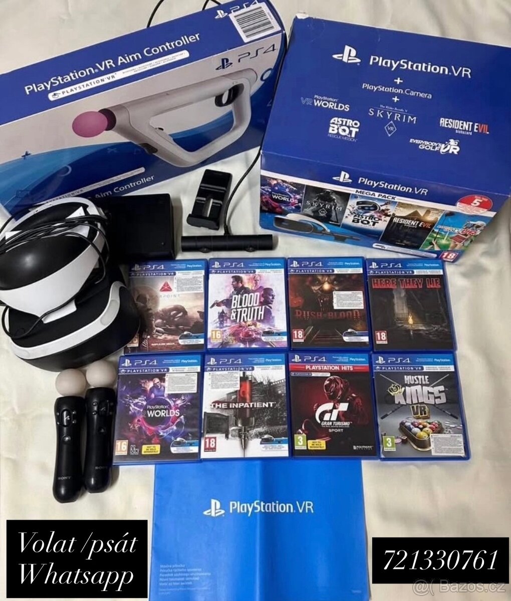 Playstation VR , virtuální realita ps4 / ps5