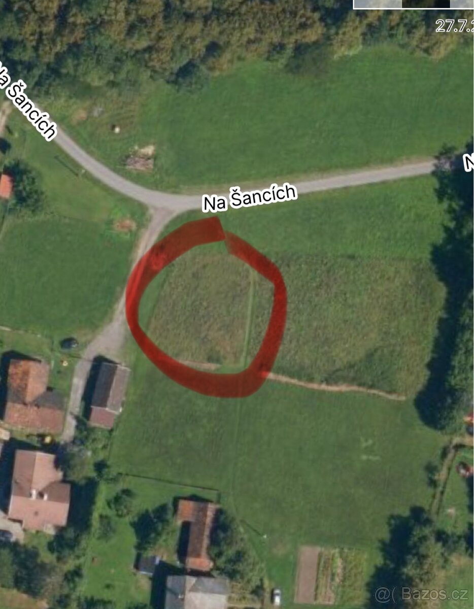 Prodej pozemku – Chotěbuz