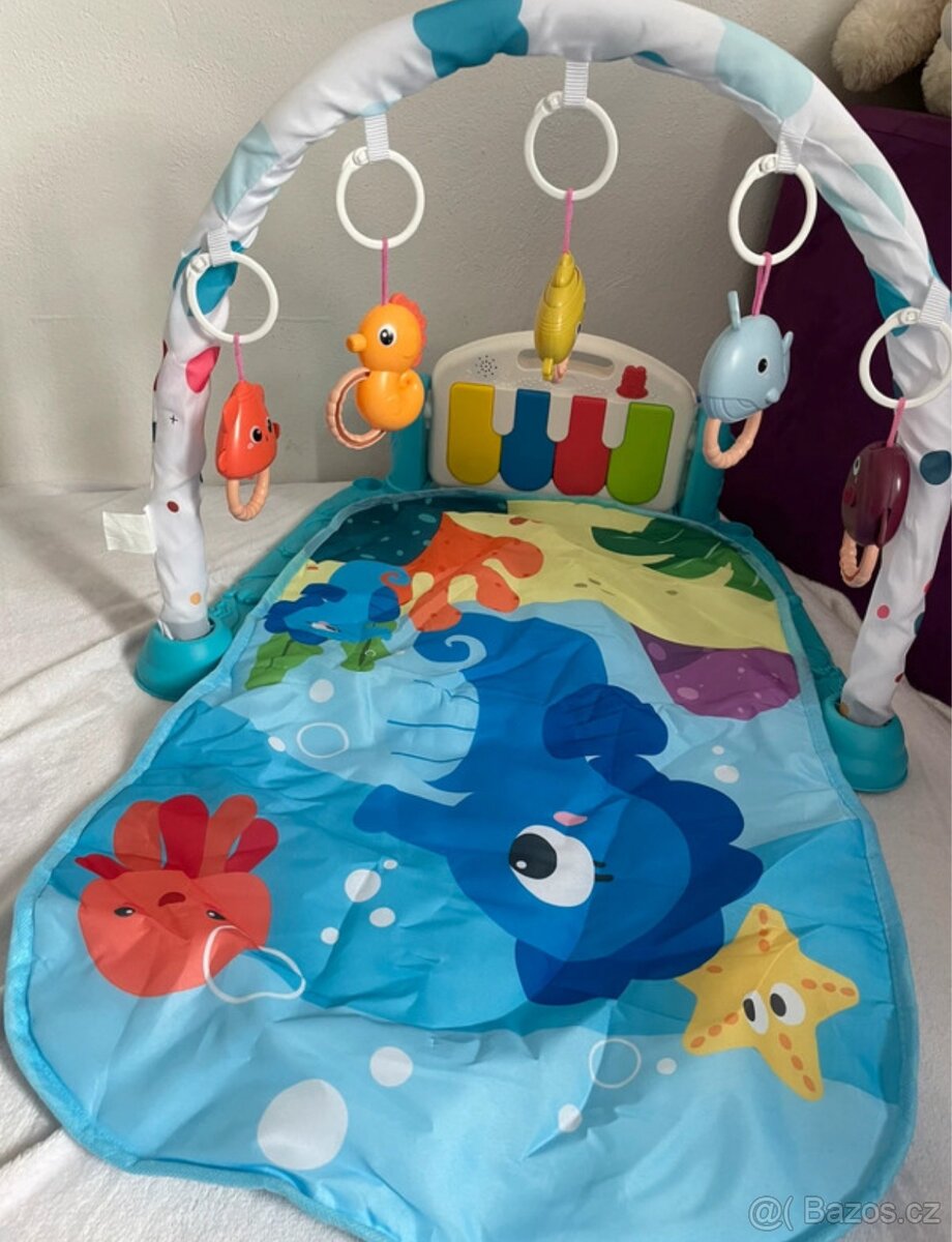 Hrací podložka - modrá