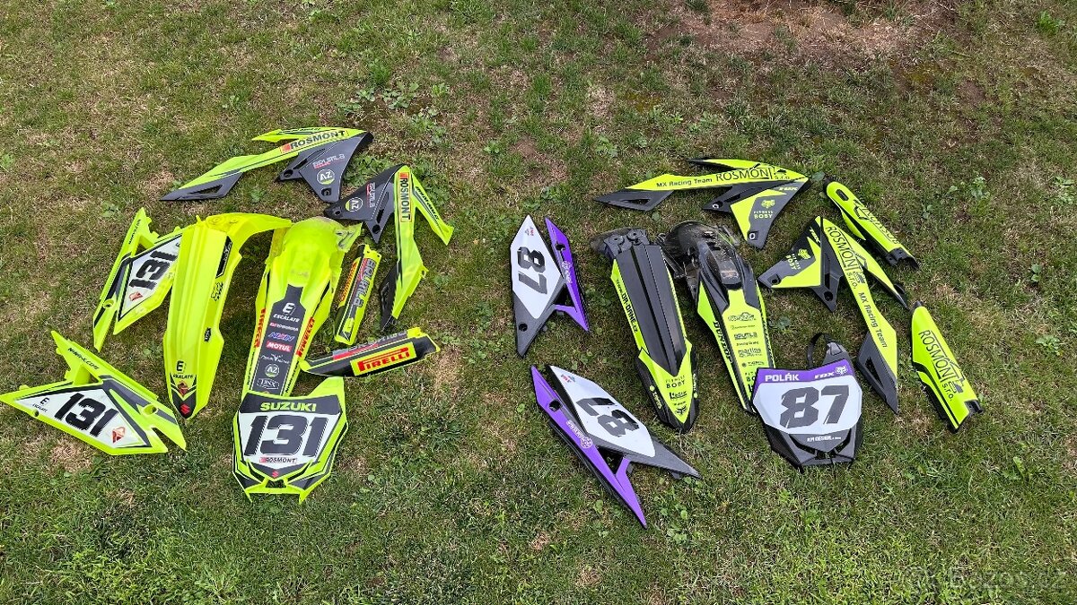 2x sada plastů SUZUKI RMZ 450