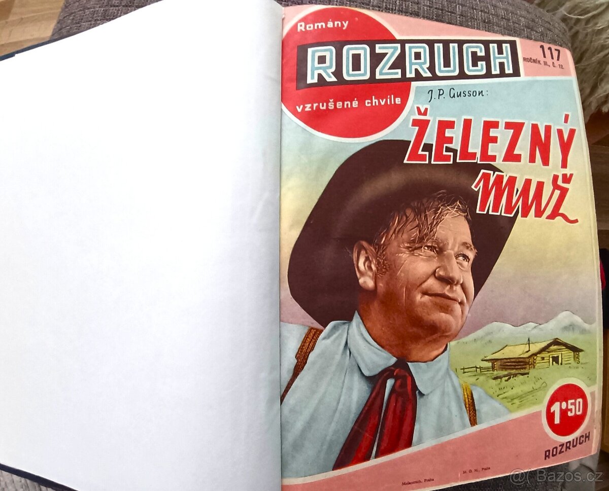 10 x vázaný starý časopis Rozruch 6.