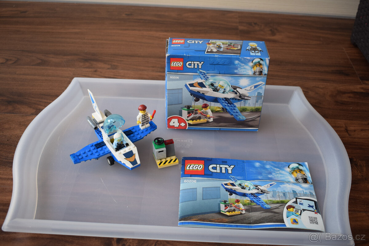 Lego City 4+ 60206 Hlídka letecké policie