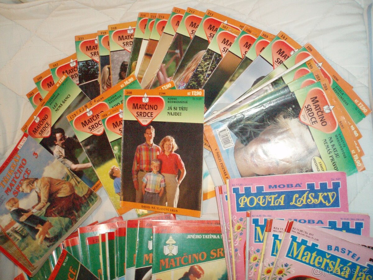 staré rodinné romány-Matčino srdce-devadesátá léta