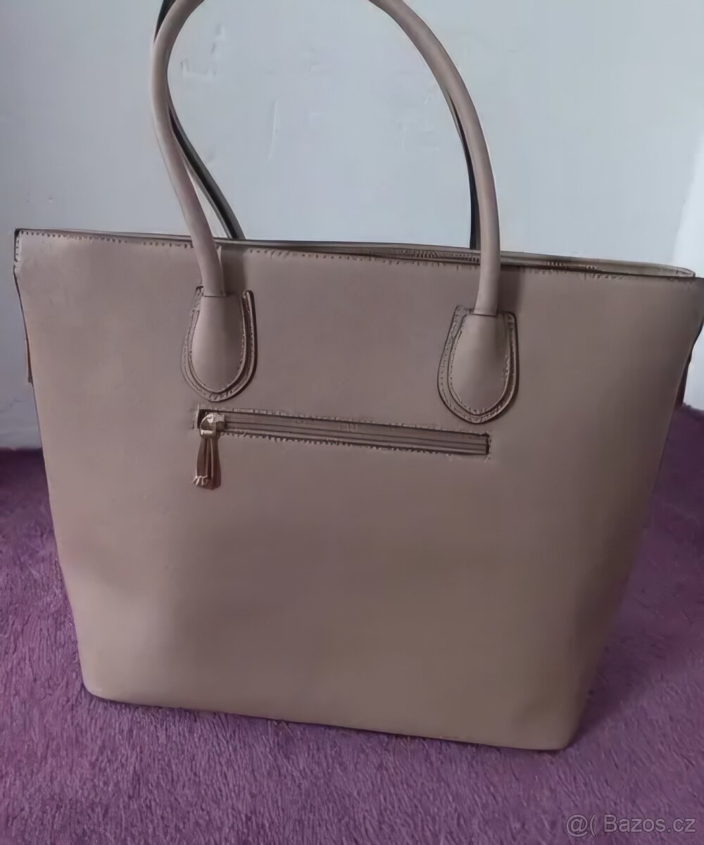 Nová dámská kabelka FLORA&CO béžová na rameno