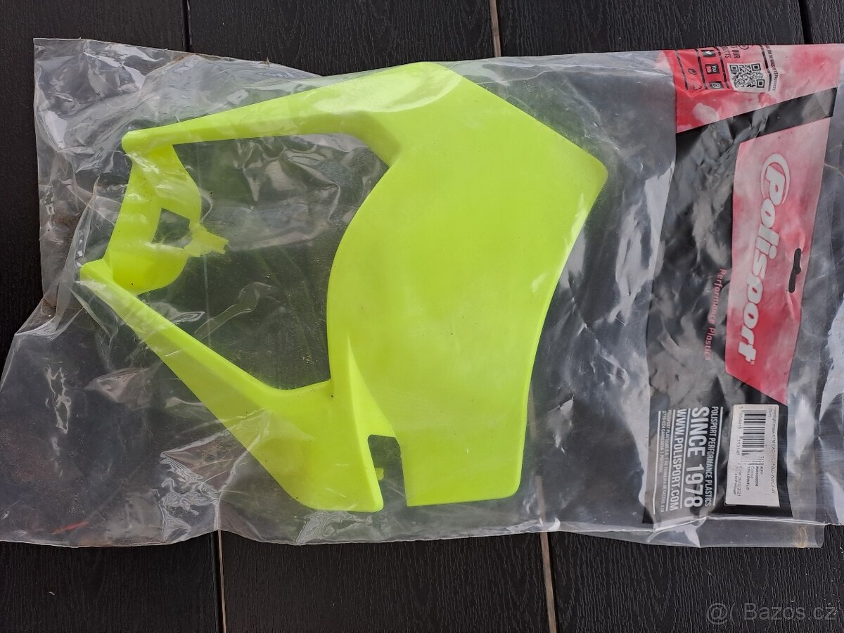 Plasty KTM masky, chránič vidlic, pumpy