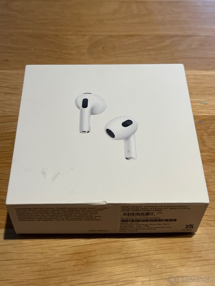 AirPods 3 generace