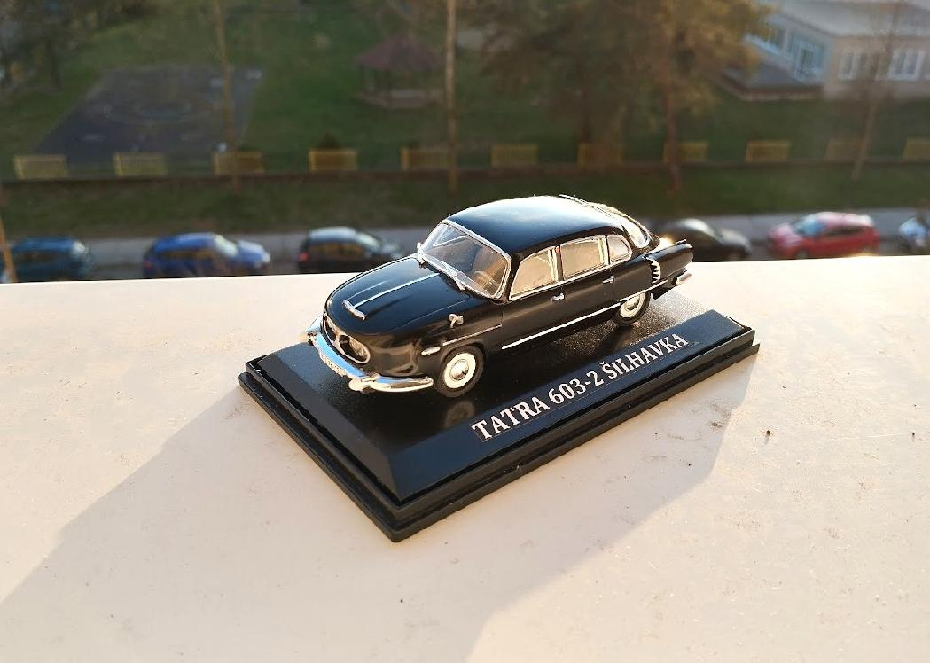 Model Tatra 603-2.Šilhavka
