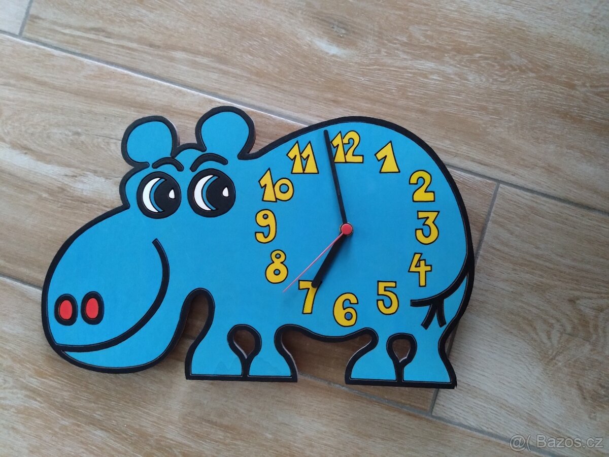 Dětské hodiny Hroch