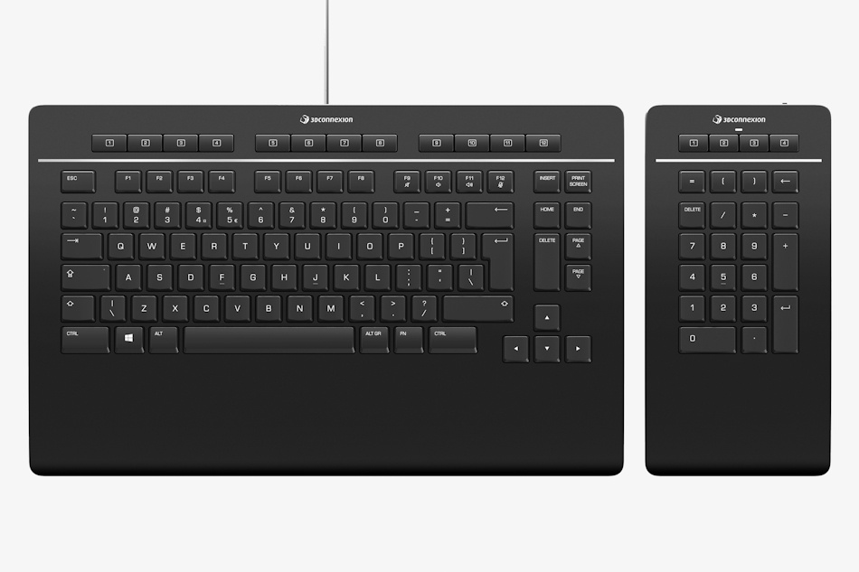 3Dconnexion Keyboard Pro with Numpad CZ/SK
