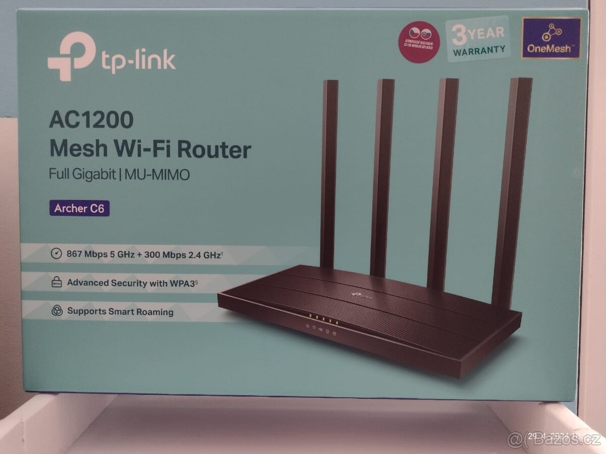 WiFi router 4G-5G v záruce 32 měsíců