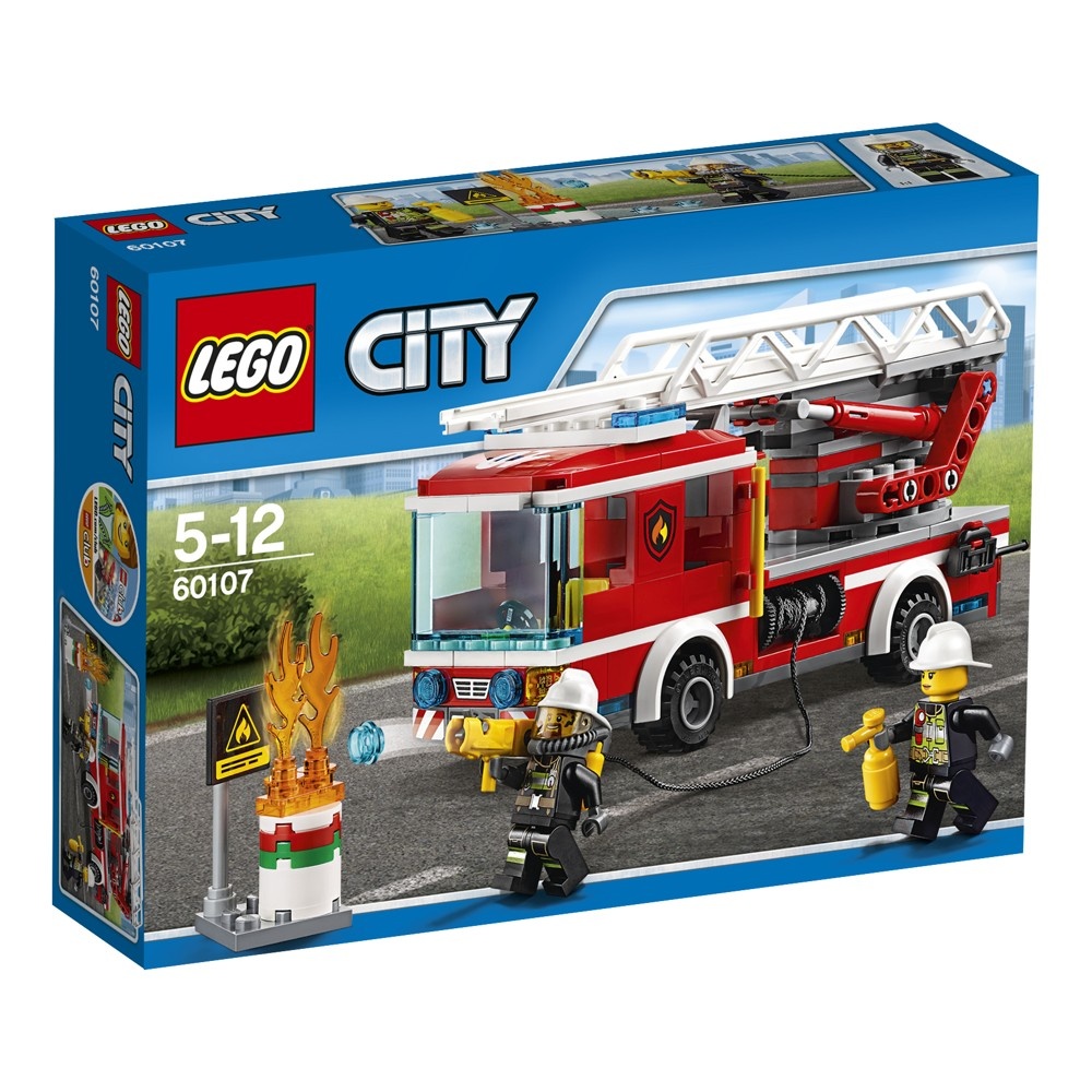 Lego City 60107 Hasičské auto s žebříkem