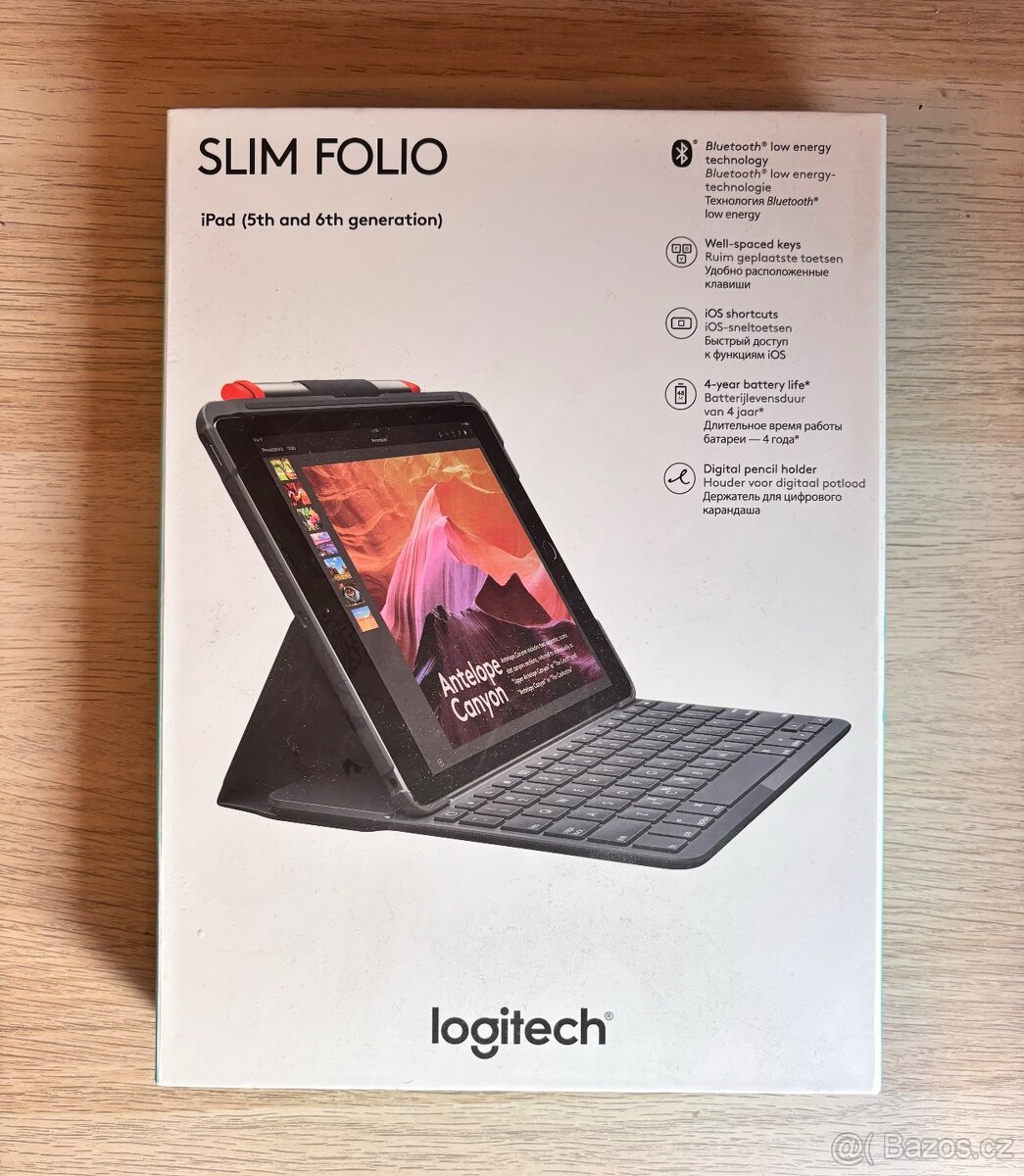 Klávesnice Logitech Slim folio pro IPad