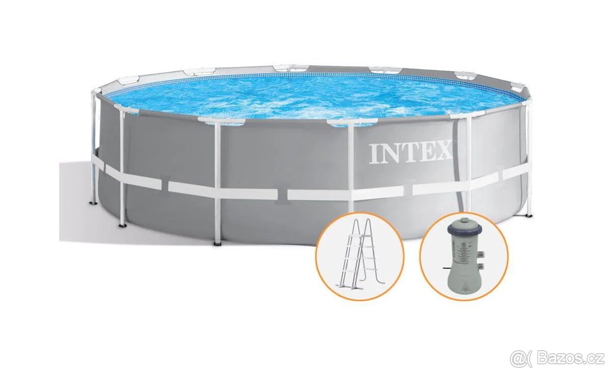 INTEX Bazén konstrukce Prism Frame Set 3.66×0,99m