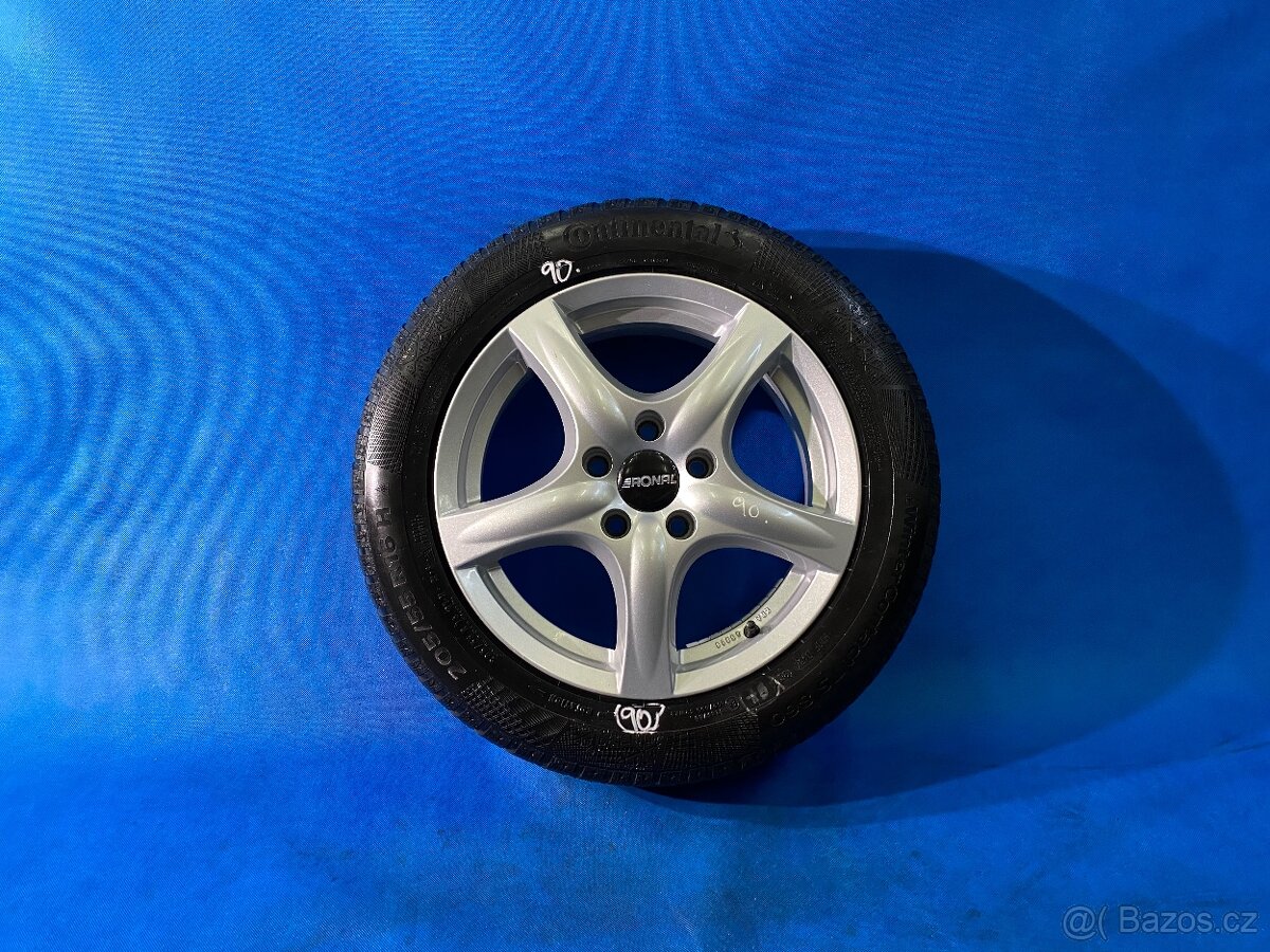 Zimní ALU kola Ronal 205/55/R16 Continental WinterContact