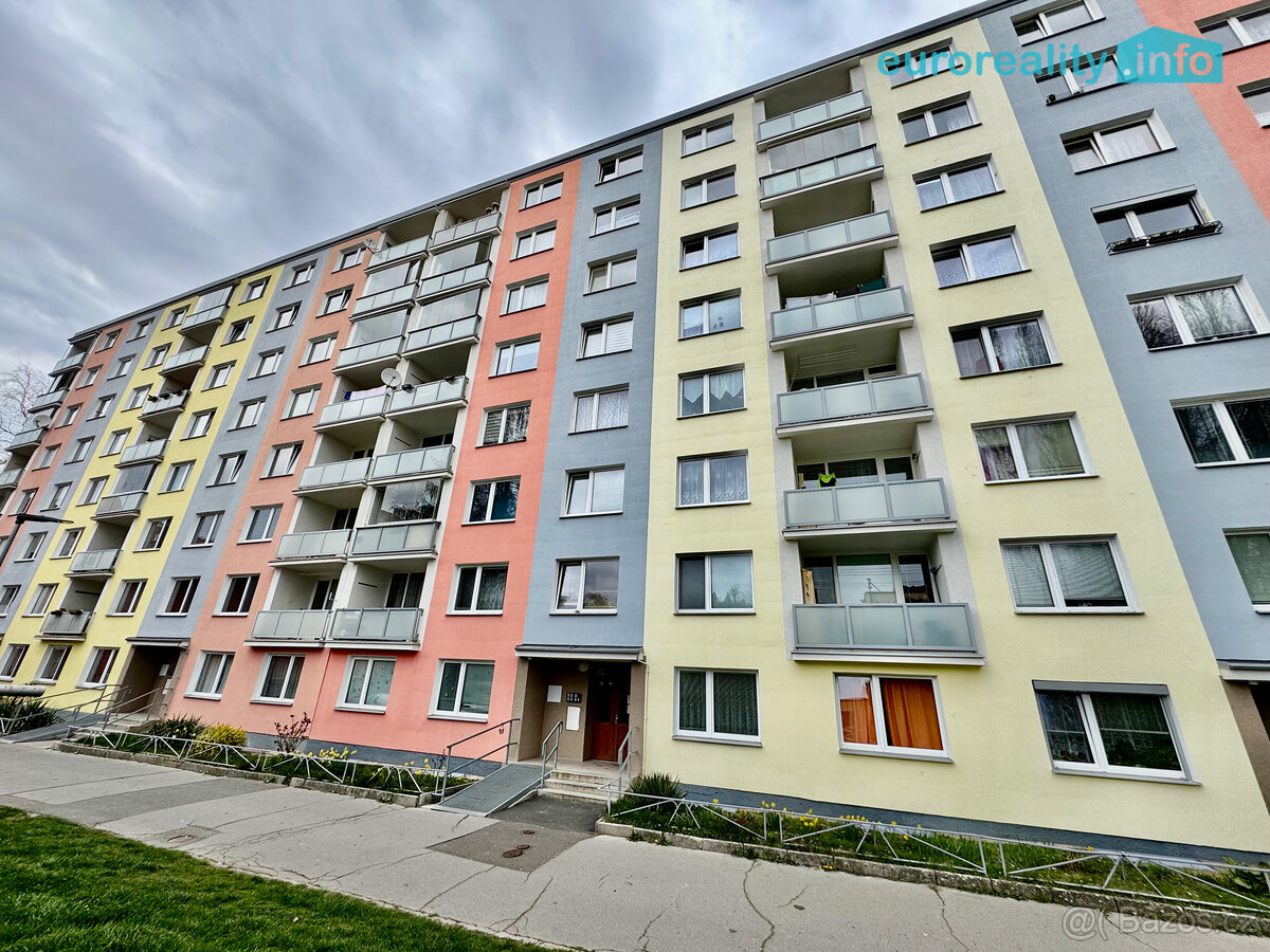 Pronájem, byt 1+kk, 19 m2, Cheb, Palackého
